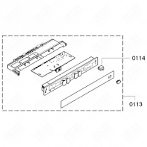 CONTROL MODULE P REFRIGERATOR, FREEZER - 11007629