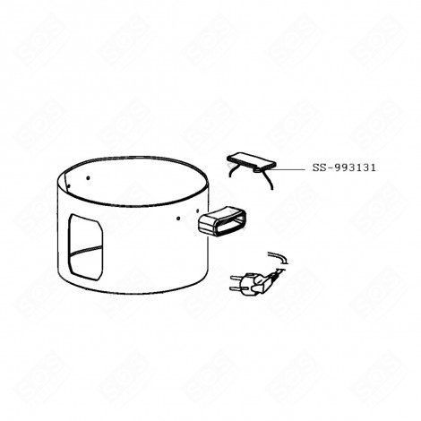 HEATING ELEMENT STEAMER - SS-993131