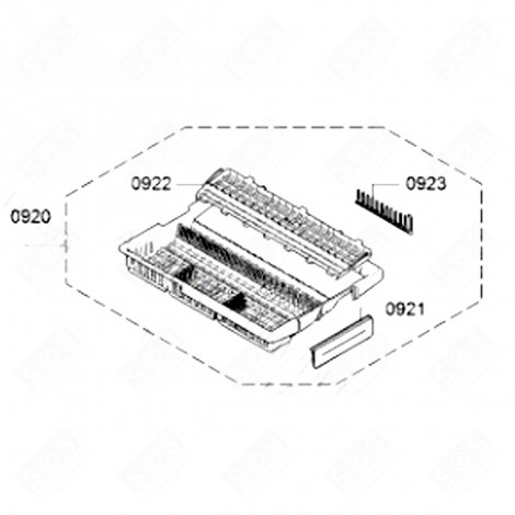 CUTLERY BASKET (REFERENCE 920) DISHWASHER - 00773793