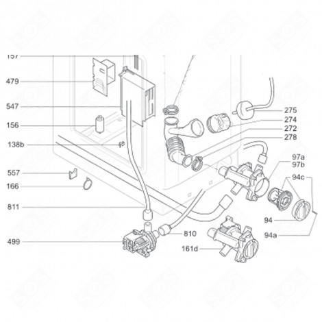 ELECTRONIC CARD, PROGRAMMED MODULE (MARK 479) WASHING MACHINES - 81452161 