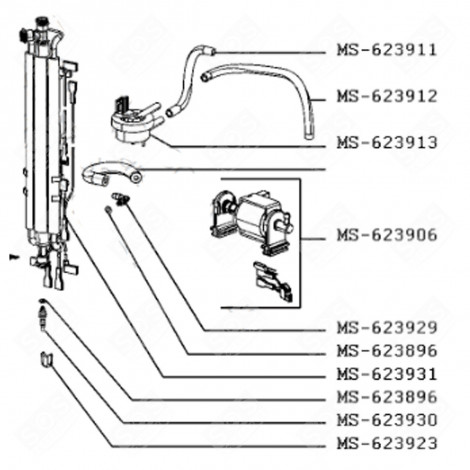 RESISTOR (MARK MS-623923) SMALL HOUSEHOLD APPLIANCE - MS-623923