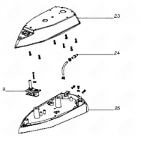 SOLE (MARK 25) STEAM IRONS / STEAM GENERATOR IRONS - 306A18