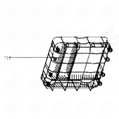 CUTLERY BASKET DISHWASHER - 445F57