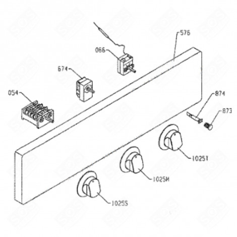 THERMOSTAT (REFERENCE 066) GAS / ELECTRIC OVENS - 726503