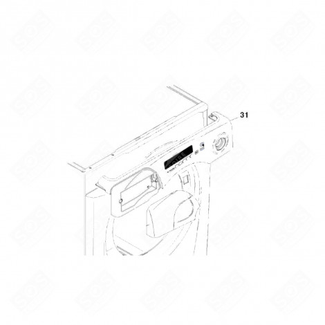 PANEL MARK 31 WASHING MACHINES - 43023823