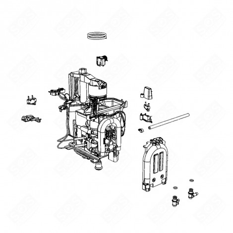 RESISTANCE + CYLINDER COFFEE MAKER, ESPRESSO - SS-8030001770