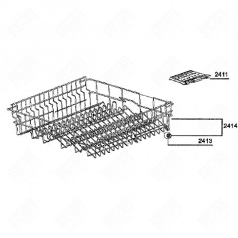 UPPER BASKET (MARK 2414) DISHWASHER - 44398