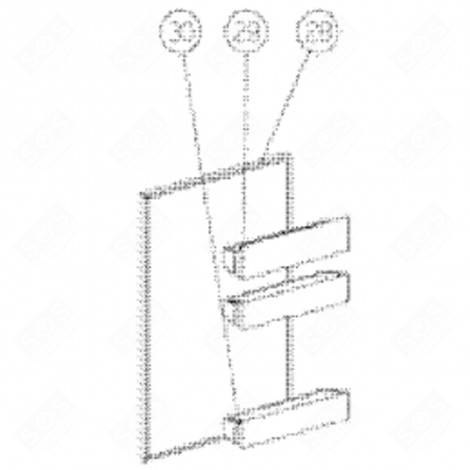 BOTTLE BALCONY (MARKING 30) REFRIGERATOR, FREEZER - 137F13