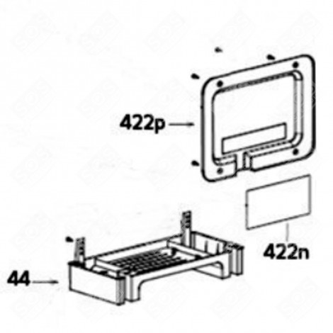 ELECTRONIC PLATE (MARK 422N) REFRIGERATOR, FREEZER - 49040061