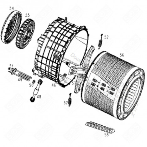 ORIGINAL RESISTOR (MARK 49) WASHING MACHINES - C00526084