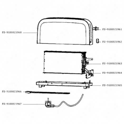 ELECTRONIC MODULE (REFERENCE FS-9100021964) BREAD MAKERS - FS-9100021964