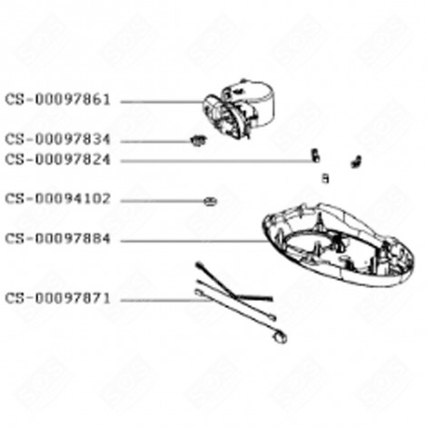 CIRCULAR RESISTANCE (MARK CS-00097861) GAS / ELECTRIC OVENS - CS-00097861