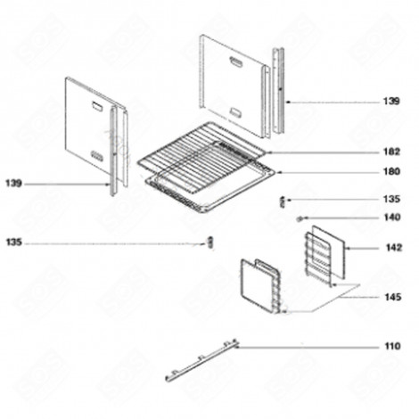 LOWER PROFILE (MARK 110) GAS / ELECTRIC OVENS - 71X2424