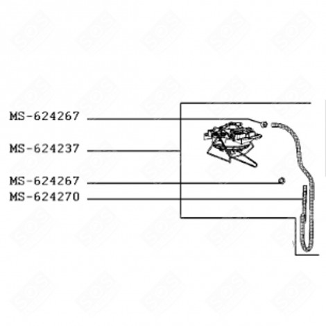 COLLAR (REFERENCE MS-624267) NESPRESSO VERTUO PLUS COFFEE MAKER, ESPRESSO - MS-624267