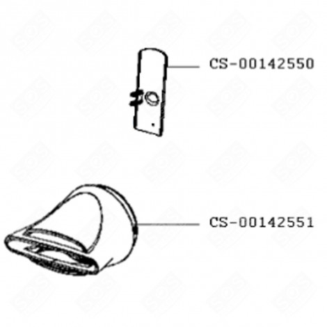 BUTTON/TRIM (MARK CS-00142550) HAIR DRYER - CS-00142550