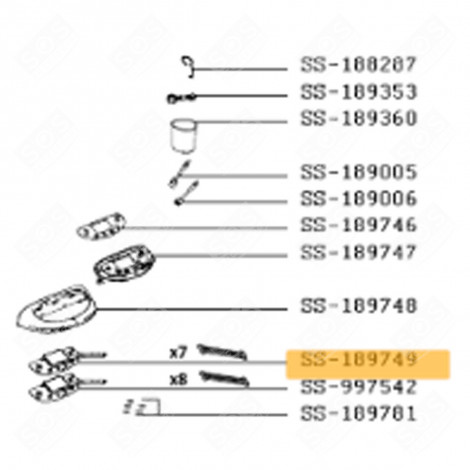 ELECTRONIC CONTROL CARD (MARK SS-189749) BREAD MAKERS - SS-189749