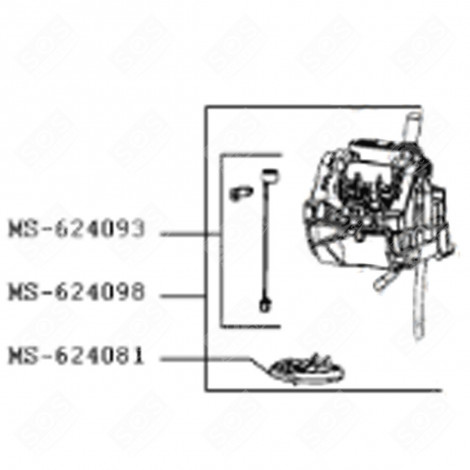 MAGNET WITH FLANGE (REFERENCE MS-624093) DOLCE GUSTO MINI ME COFFEE MAKER, ESPRESSO - MS-624093