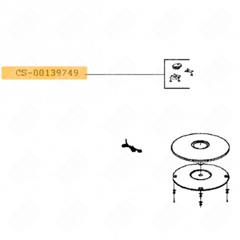 SWITCH + BUTTON SMALL HOUSEHOLD APPLIANCE - CS-00139749