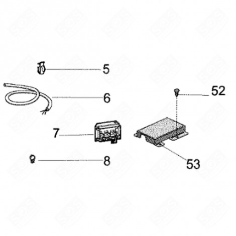 REFRIGERATOR POWER CABLE STOP (MARK 5) REFRIGERATOR, FREEZER - C00094418