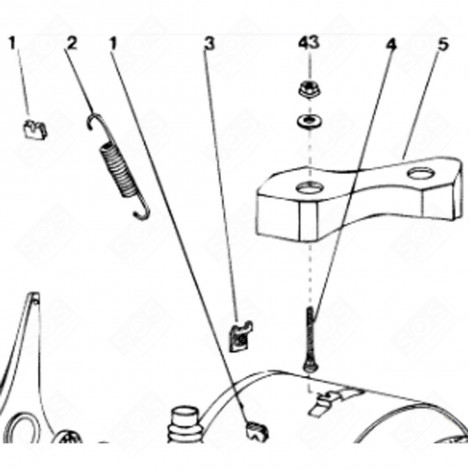 NYLON WASHER (MARK 5) WASHING MACHINES - C00037346