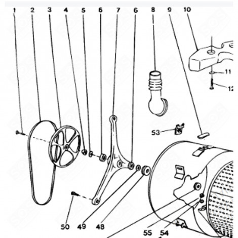 COUNTERWEIGHT PAD (MARK 9) WASHING MACHINES - C00025208