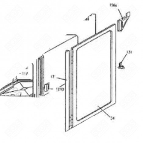 SUPPORT (MARK 158) GAS / ELECTRIC OVENS - 93695997