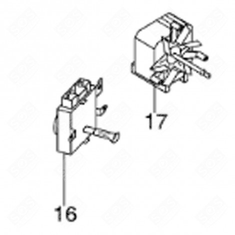 ROTISSERIE MOTOR (NO. 16) GAS / ELECTRIC OVENS - C00116544