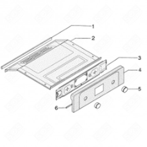 CONTROL PANEL (MARK 3) GAS / ELECTRIC OVENS - C00097941