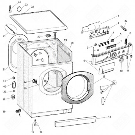 WHITE LID (MARK 32) WASHING MACHINES - C00116551