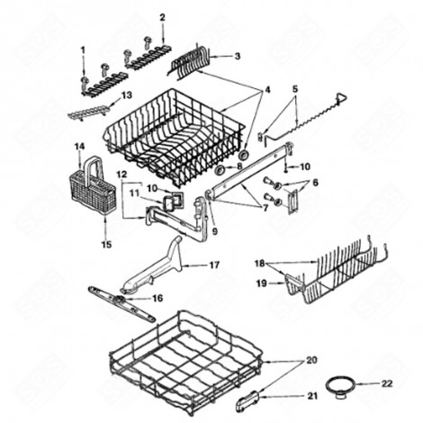 EXTENSION (MARK 9) DISHWASHER - 31X7042