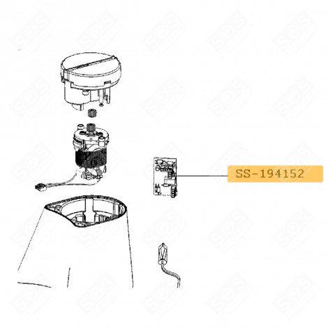 CIRCUIT BOARD SMALL HOUSEHOLD APPLIANCE - SS-194152