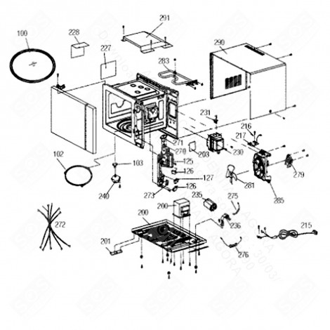 THERMOSTAT (REFERENCE 231) MICROWAVE OVENS - 72X3739