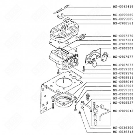 BOILER (MARK MS-0909576) COFFEE MAKER, ESPRESSO - MS-0909576