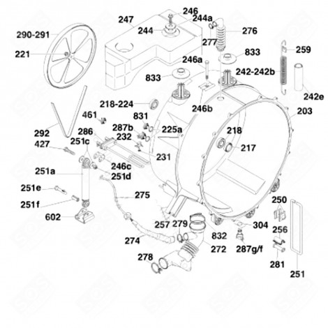 HOSE (MARK 276) WASHING MACHINES - 03860581