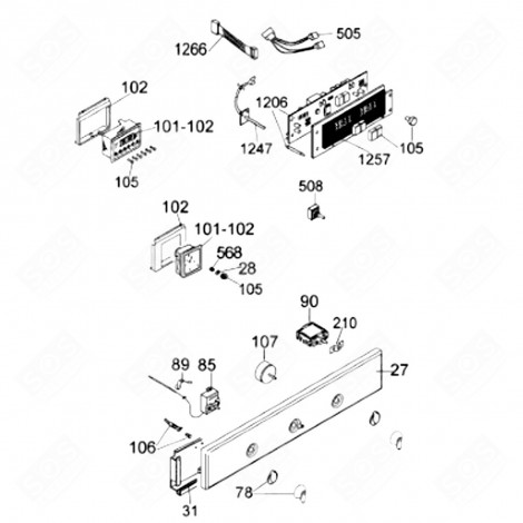 PROGRAMMER (MARK 101-102) GAS / ELECTRIC OVENS - 42802285