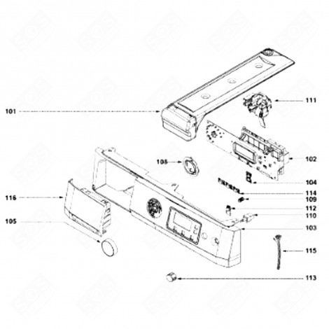 BASE (REFERENCE 103) TUMBLE DRYER - 57X3135