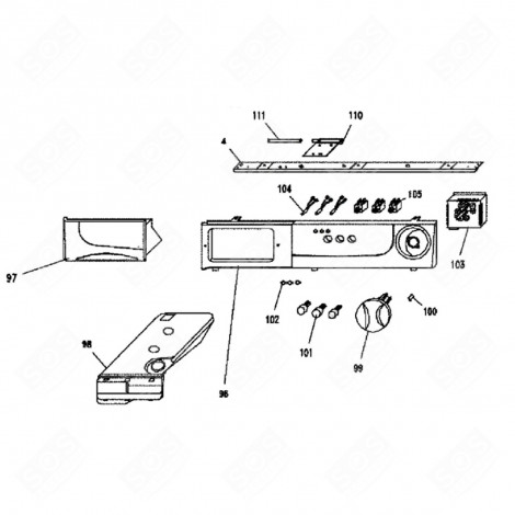 BAND (MARK 96) TUMBLE DRYER - 95X9072