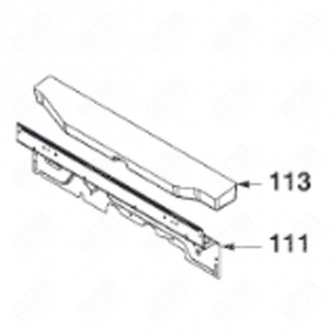 REAR CROSSBAR (MARK 111) DISHWASHER - 32X3199