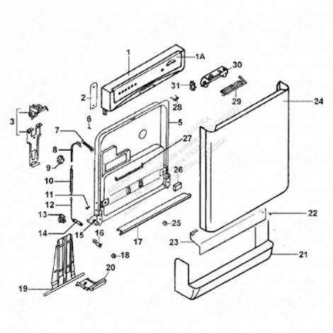 PLINTH (REFERENCE 21) DISHWASHER - 899646403573