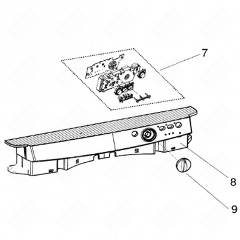 BAND (REFERENCE 8) DISHWASHER - C00275339, 488000275339