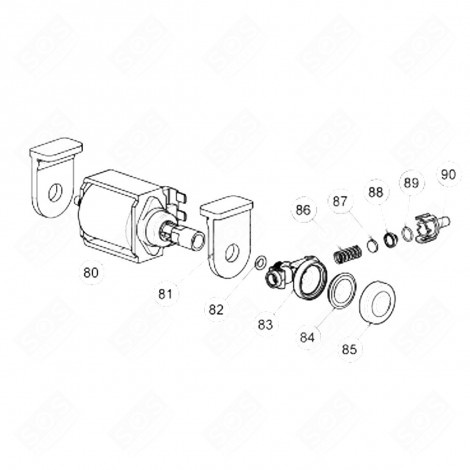 PUMP (MARKS 80-83) COFFEE MAKER, ESPRESSO - 9178016500