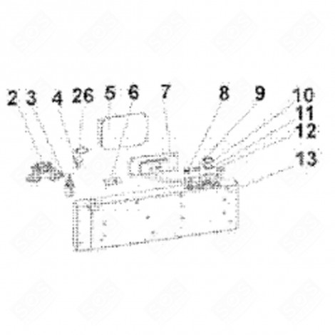 SECURITY LOCK (REFERENCE 2) DISHWASHER - 54052