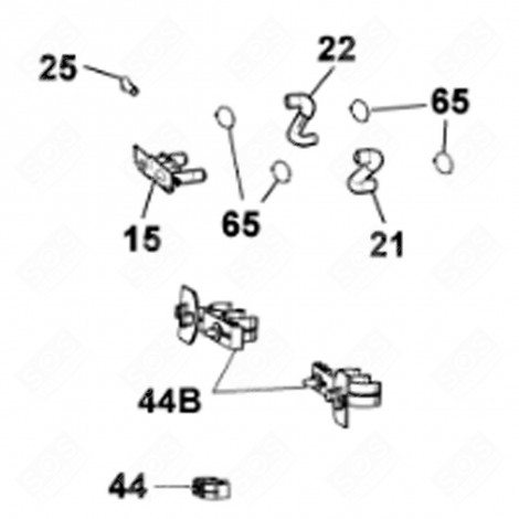 DETERGENT CONTAINER (REFERENCE 15) WASHING MACHINES - 50299946009