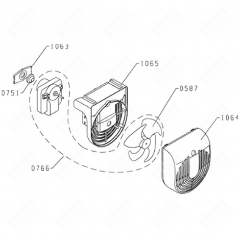 LAMP SWITCH (REFERENCE NUMBER 1063) REFRIGERATOR, FREEZER - 46X3981