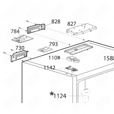 FAN REFRIGERATOR, FREEZER - 4364950400