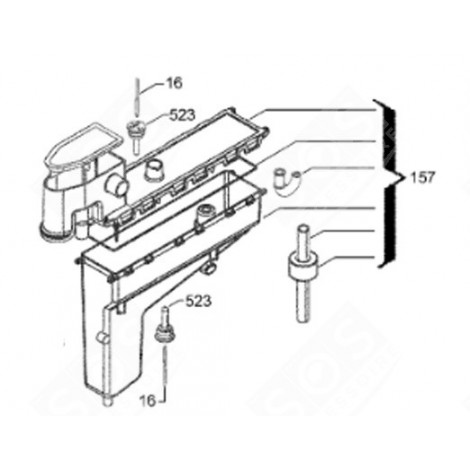 SWITCH (REFERENCE 16) GAS / ELECTRIC OVENS - 3570690036