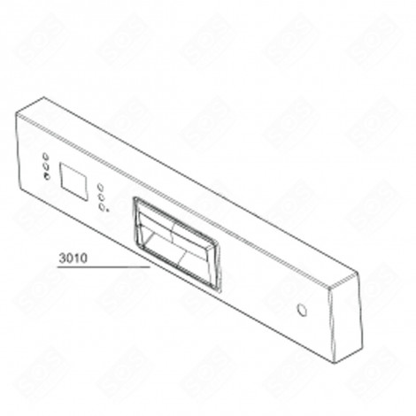 PANEL STRIP (REF. 3010) DISHWASHER - 1745980482