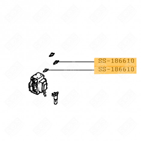 THERMOSTAT 110°C MICROWAVE OVENS - SS-186610