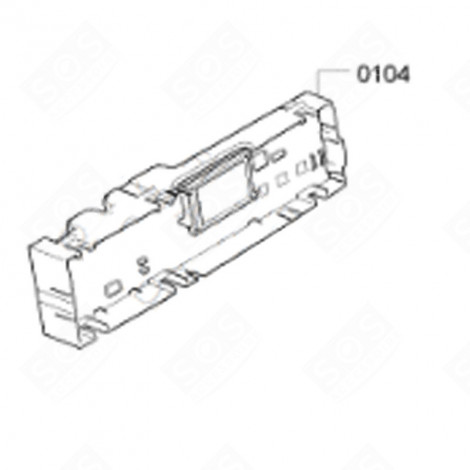 CONTROL MODULE TUMBLE DRYER - 00651684