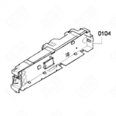 CONTROL MODULE TUMBLE DRYER - 00650217